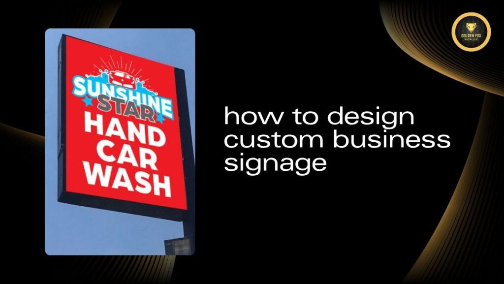 custom business signage