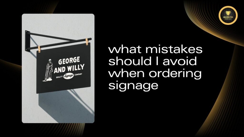 custom business signage