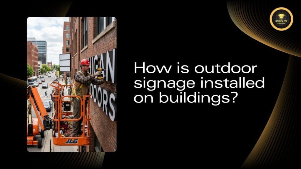 custom outdoor signage